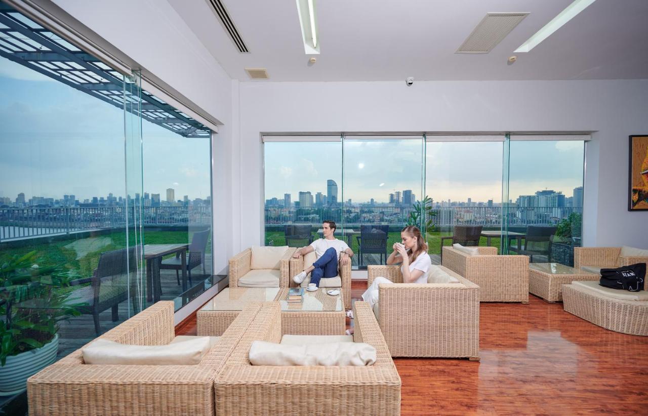 Bellevue Serviced Apartments Phnom Penh Bagian luar foto