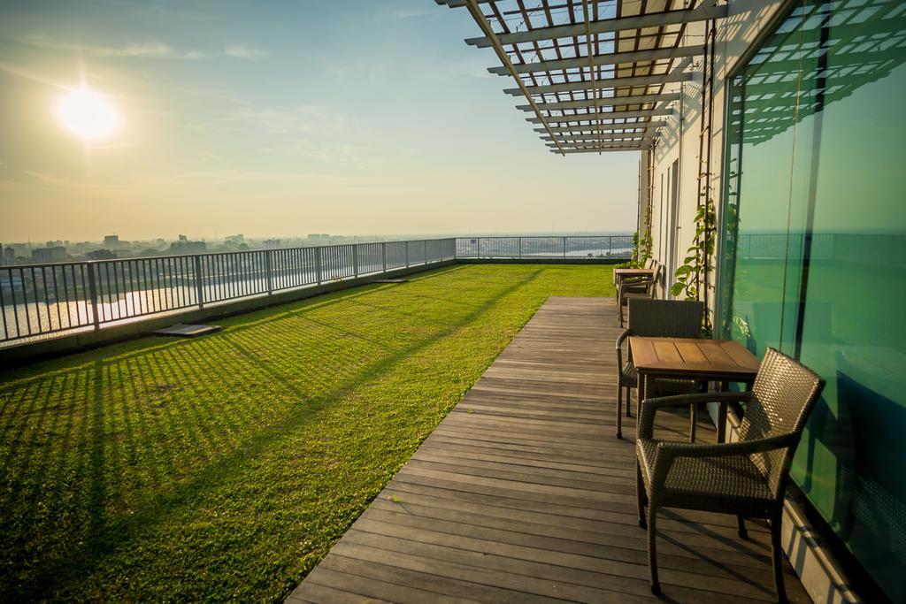 Bellevue Serviced Apartments Phnom Penh Bagian luar foto