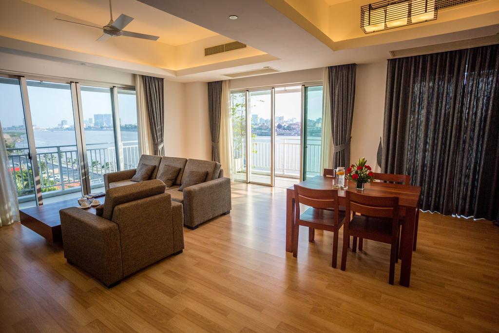 Bellevue Serviced Apartments Phnom Penh Bagian luar foto